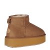 Buty Emu AUSTRALIA STINGER MICRO Flatform Chestnut W13082 Ocieplane